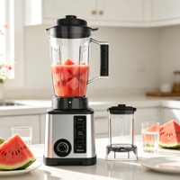 3 in 1 Penghancur Dinding Dinding, Penggiling Daging, Pengolah Makanan Multifungsi untuk Rumah Tangga dan Komersial
