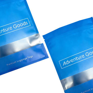 ถุงพลาสติกแบบกำหนดเอง ซีลสามด้าน มีซิป สำหรับใส่ของใช้เดินทาง มีหน้าต่าง - Product Image 6