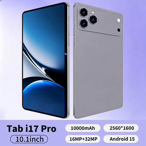 Tablette Android Premium Tab i17pro Travel avec écran 10,1 pouces, 16 Go + 1 To, identification par reconnaissance faciale et empreinte digitale, <span class=keywords><strong>IMEI</strong></span> vérifié – Nouveauté très demandée - Product Image 3