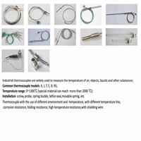 Sensor Suhu PT100 RTD dengan Kepala Sambungan Aluminium Transmitter 4-20mA Pabrik OEM