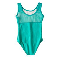 2025 nouveau coton Spandex 7 couleurs enfants filles vêtements de danse justaucorps de danse adulte avec maille en dentelle à vendre