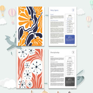 Carnet de notes biblique pour femmes, motif floral et papillon, 52 semaines, reliure spirale, couverture rigide, pour la méditation quotidienne, cadeau pour femmes - Product Image 6