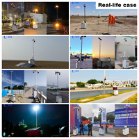 OKAF Netzunabhängige Outdoor Mobile Anhänger-Sicherheitslösung CCTV-System 72 Stunden Lange Laufzeit Mobiler Solar-CCTV-Anhänger
