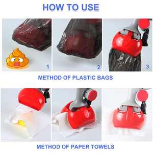 <span class=keywords><strong>Recogedor</strong></span> <span class=keywords><strong>de</strong></span> residuos para mascotas, herramientas <span class=keywords><strong>de</strong></span> limpieza con bolsas para recoger excrementos <span class=keywords><strong>de</strong></span> <span class=keywords><strong>perro</strong></span> y gato, con mango largo, para exteriores - Product Image 5