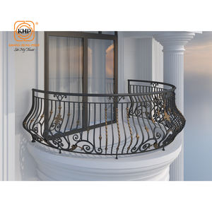 Barandilla de Balcón y Escalera de Diseño Moderno con Protección UV Anticorrosión, Hierro Forjado Galvanizado de Alta Calidad KHP para Exteriores, Hazlo Tú Mismo - Product Image 3