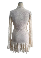 Robes mini irrégulières pour femmes, robes moulante en maille transparente pour soirée en club, tenue de soirée sexy pour club, 2022
