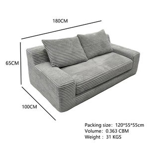 Sofá <span class=keywords><strong>Cama</strong></span> Convertible <span class=keywords><strong>en</strong></span> Forma de L, Diseño Moderno y Plegable con Espuma de Alta Densidad, Conjunto Cómodo para Sala de Estar - Product Image 3