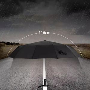 12K Strong Windproof Folding Custom <b>Umbrella</b> With Logo - Product Image 4