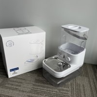Fontaine à eau intelligente pour animaux de compagnie sans consommables, séparation eau propre/sale, ROHS, sans BPA, eau activée par capteur radar pour chien et chat