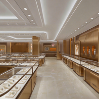 Vitrine de présentation de bijoux en verre moderne, serrure haute sécurité, éclairage LED, écologique, robuste, recyclable, logo personnalisé, vente au détail