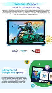 Blackview Tab 30 trẻ em <span class=keywords><strong>Tablet</strong></span> PC 10.1 ''hd hiển thị 6GB(2 + 4) 64GB 5100mAh pin a133p Quad Core loa kép <span class=keywords><strong>Android</strong></span> 13 máy tính bảng - Product Image 6