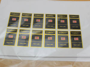 Impression d'étiquettes personnalisées pour bouteilles en verre, estampage à chaud, autocollants en papier adhésif pour les aliments, les boissons, les jus de fruits - Product Image 6