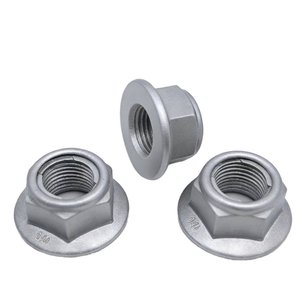 Écrous hexagonaux autobloquants en gros en stock avec diamètre d'insertion de 7,5 mm pour la fourniture de fixations automobiles - Product Image 1