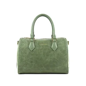 NATIONAL Style Provide OEM ODM Service Vintage Crocodile Leather Skin Big Capacity Lady Tote Bags