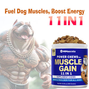 <span class=keywords><strong>Muscle</strong></span> Gain Power para mascotas, masticables suaves, constructor de músculos nutricionales para mascotas para perros, fortalece el mantenimiento del crecimiento muscular - Product Image 2
