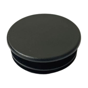 Produits d'injection plastique noirs de haute qualité, bouchon d'extrémité de tube rond de 50 mm de diamètre, 50*33*16, pour la vente à l'exportation - Product Image 1