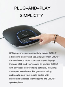 ระบบประชุมทางวิดีโอและเสียงแบบ HD รุ่น Cc3500e เว็บแคมสำหรับธุรกิจกลุ่ม รุ่น Cc3500e เว็บแคมขายส่ง - Product Image 3