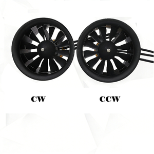 Pièces détachées et accessoires pour modèle d'avion télécommandé <span class=keywords><strong>EDF</strong></span> à 12 pales et à conduite d'air de 50 mm, très vendues - Product Image 5