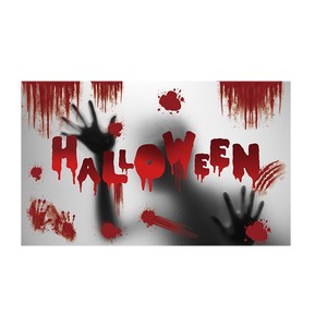 Tela Triangular Impermeable para Colgar en Halloween con Asta de Bandera de Aluminio para Decoración de Ambiente de Fiesta de Carnaval - Product Image 5