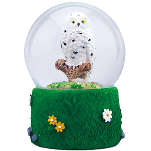 BSCI nhà máy polyresin nước toàn cầu hổ bức tượng tuyết toàn cầu trang trí nhà - Product Image 6