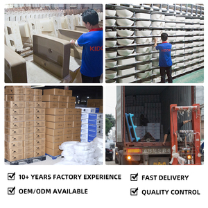 Moderno Set Sanitario Completo <span class=keywords><strong>per</strong></span> il Nord America con <span class=keywords><strong>Doccia</strong></span>, Rubinetteria, WC Monoblocco in Ceramica e Lavabo Sottopiano <span class=keywords><strong>per</strong></span> il Bagno - Product Image 2