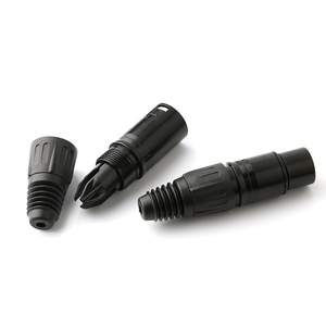 <span class=keywords><strong>Conector</strong></span> <span class=keywords><strong>XLR</strong></span> Micrófono de 3 pines <span class=keywords><strong>Conector</strong></span> negro macho <span class=keywords><strong>a</strong></span> hembra MIC <span class=keywords><strong>Jack</strong></span> - Product Image 2