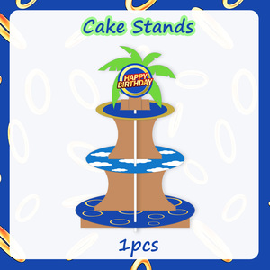 Support à cupcakes 2 pièces sur le thème de <span class=keywords><strong>Sonic</strong></span> the Hedgehog, décoration de fête d'<span class=keywords><strong>anniversaire</strong></span> pour garçon, support de présentation de gâteau Super Fast Hedgehog - Product Image 5
