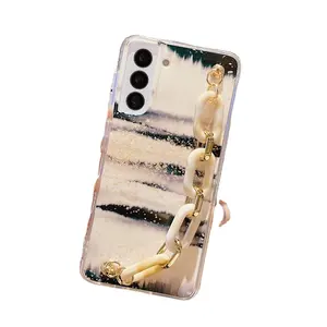 Für Samsung S21 Ultra Case Marble Series Drei schicht ige Hochleistungs-Stoßdämpfer abdeckung für Samsung S21 Plus