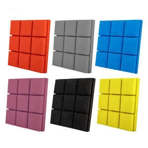 Hot bán 30*30cm âm thanh hiện đại khuếch tán Bảng điều chỉnh nội thất Acoustic Wedge Studio bọt cách âm tường giảm tiếng ồn - Product Image 2