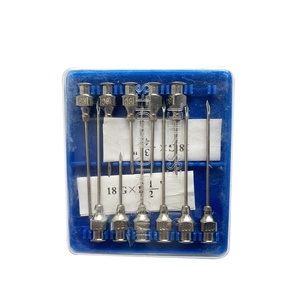 KD402 penggunaan dokter hewan besi tahan karat Luer Lock <span class=keywords><strong>18</strong></span> <span class=keywords><strong>Gauge</strong></span> jarum vaksin untuk jarum suntik - Product Image 1