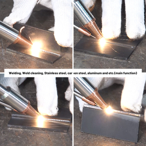 Hwe 1500W 2000W 3000W laser chuyên nghiệp cầm tay máy hàn cho thép carbon Brass hợp kim gỉ <span class=keywords><strong>Remover</strong></span> - Product Image 2