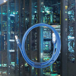 Câble d'<span class=keywords><strong>imprimante</strong></span> USB 2.0 à connecteur carré bleu transparent tout cuivre, câble d'extension d'<span class=keywords><strong>ordinateur</strong></span> de 1.5m (câble de données d'<span class=keywords><strong>imprimante</strong></span> A/B) - Product Image 3