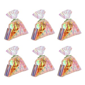 Hot-bán tùy chỉnh cầu vồng Holographic Cookie kẹo quà tặng bao bì túi đầy màu sắc kẹo Túi - Product Image 3