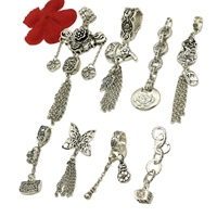 Breloque Pendentif Gourde Papillon en Cristal pour Fabrication de Bijoux DIY (Bracelets, Colliers)