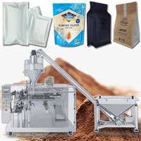 Máquina de Envasado Automática ATM-160D para Bolsas Doypack con Cierre, 500g 1kg, para Harina de Yuca, Leche, Café, Especias en Polvo, Alimentos