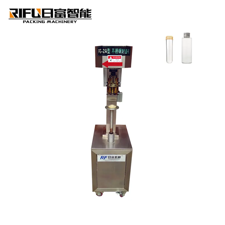 Ropp Capping Machine For Fruit Flavor Glass Bottles Drinks Manual Capper Machine