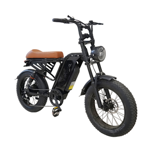 Bicicleta Eléctrica con Cuadro Hueco y Neumáticos Anchos, Batería Externa de Litio de 48V, Estilo Retro Urbano, Modelo CS-M4, Motor sin Escobillas de 750W, Disponible en EE. UU. - Product Image 4