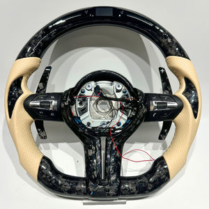 Volant en fibre de carbone forgé adapté aux <span class=keywords><strong>BMW</strong></span> E90 E91 E93 <span class=keywords><strong>E80</strong></span> F18 F35 F22 F80 F10 F30 M2 M3 M4 M5 M6 - Product Image 1