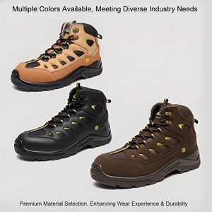 <span class=keywords><strong>Scarpe</strong></span> <span class=keywords><strong>Antinfortunistiche</strong></span> Industriali da Uomo Resistenti, Comode, Impermeabili con Punta in Acciaio, Stivali da Lavoro in <span class=keywords><strong>Pelle</strong></span> per Uso in Fabbrica, Eleganti in Camoscio - Product Image 4