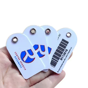 Matte nhựa 1K 215 216 thông minh chip tùy chỉnh RFID Tag NFC thẻ in ấn