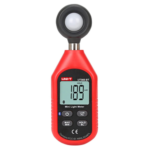 Medidor de luz Digital UNI-T UT383BT, medidor de Lumens, 0 ~ 199.900 Lux (0 ~ 18.500 FC), para velas de pie - Product Image 1