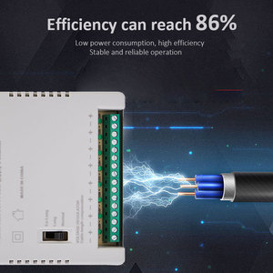 Fuente de Alimentación de 8 Canales 12 Voltios 60W 12V 5A para Monitoreo de Seguridad de Cámaras <span class=keywords><strong>CCTV</strong></span> - Product Image 6