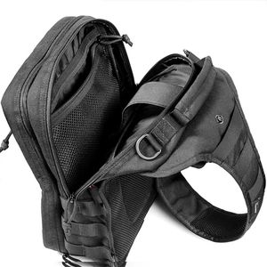 กระเป๋าสะพายข้างแบบยุทธวิธี กระเป๋าเป้สะพายไหล่แบบยุทธวิธี EDC Molle Assault <span class=keywords><strong>Range</strong></span> <span class=keywords><strong>Bag</strong></span> กระเป๋าเป้สะพายหลังไนลอนสำหรับเดินป่าแบบยุทธวิธี - Product Image 5