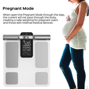 Personalisierte Digitale Körperfettwaage mit Logo, Smarte Sensortechnologie, Maximale Gewichtskapazität 180 kg, <span class=keywords><strong>App</strong></span> für den Gebrauch im Haushalt und Badezimmer - Product Image 5