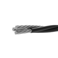 Cable de bajo voltaje de 2x16 + 1x5mm 2x25 + 2x1,5mm 4x25 + 2x1,5mm Xlpe Cable aéreo incluido