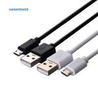 Câble de Charge pour téléphone portable Android 5V 1A, câble de Charge à 2 cœurs, vente en gros