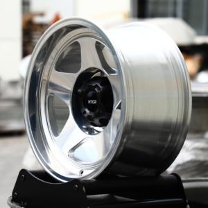 Jantes forgées HTOR personnalisées 15x8 <span class=keywords><strong>16x8</strong></span> 17x8.5 18x9 5x127 5x139.<span class=keywords><strong>7</strong></span> à petit rebord profond polies pour tout-terrain, compatibles Wrangler 392 Jimny Sierra - Product Image 4