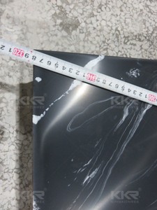 5 estrellas Hotel de gama alta 12mm patrón de mármol KKR hoja de superficie sólida acrílico creativo Panel de superficie sólida y <span class=keywords><strong>encimera</strong></span> - Product Image 5