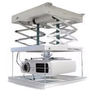 Support motorisé 1m 1.5m 2m 3m pour projecteur de plafond, ciseaux, montage plafond