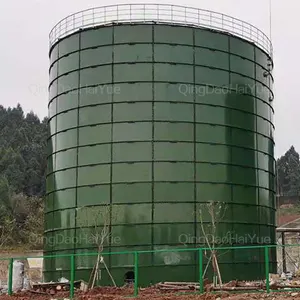 Vente directe d'usine Utilisation du réservoir pour le stockage de l'eau/eaux usées/biogaz Réservoir de stockage de savon liquide Réservoir d'eau de stockage en acier inoxydable